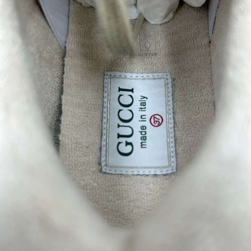 Women's Gucci ultra pace, low top sneakers size 37 made in Italy - Picture 8 of 8